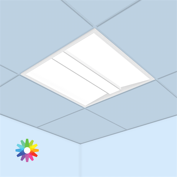 WHSPR Troffer - WHSPR Recessed Architectural Luminaire with WHSPR Troffer - WHSPR Recessed Architectural Luminaire with